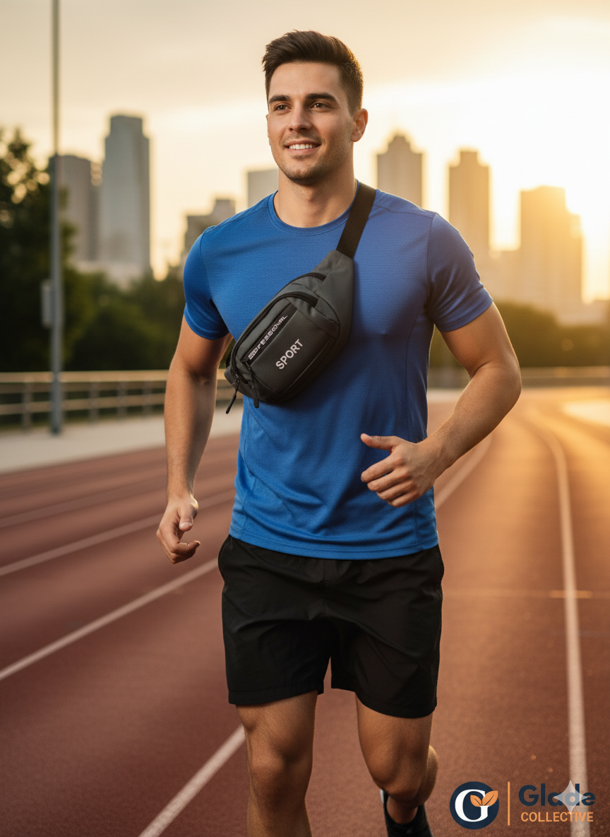 Crossbody chest Bag for sport 2 Crossbody chest Bag for sport
