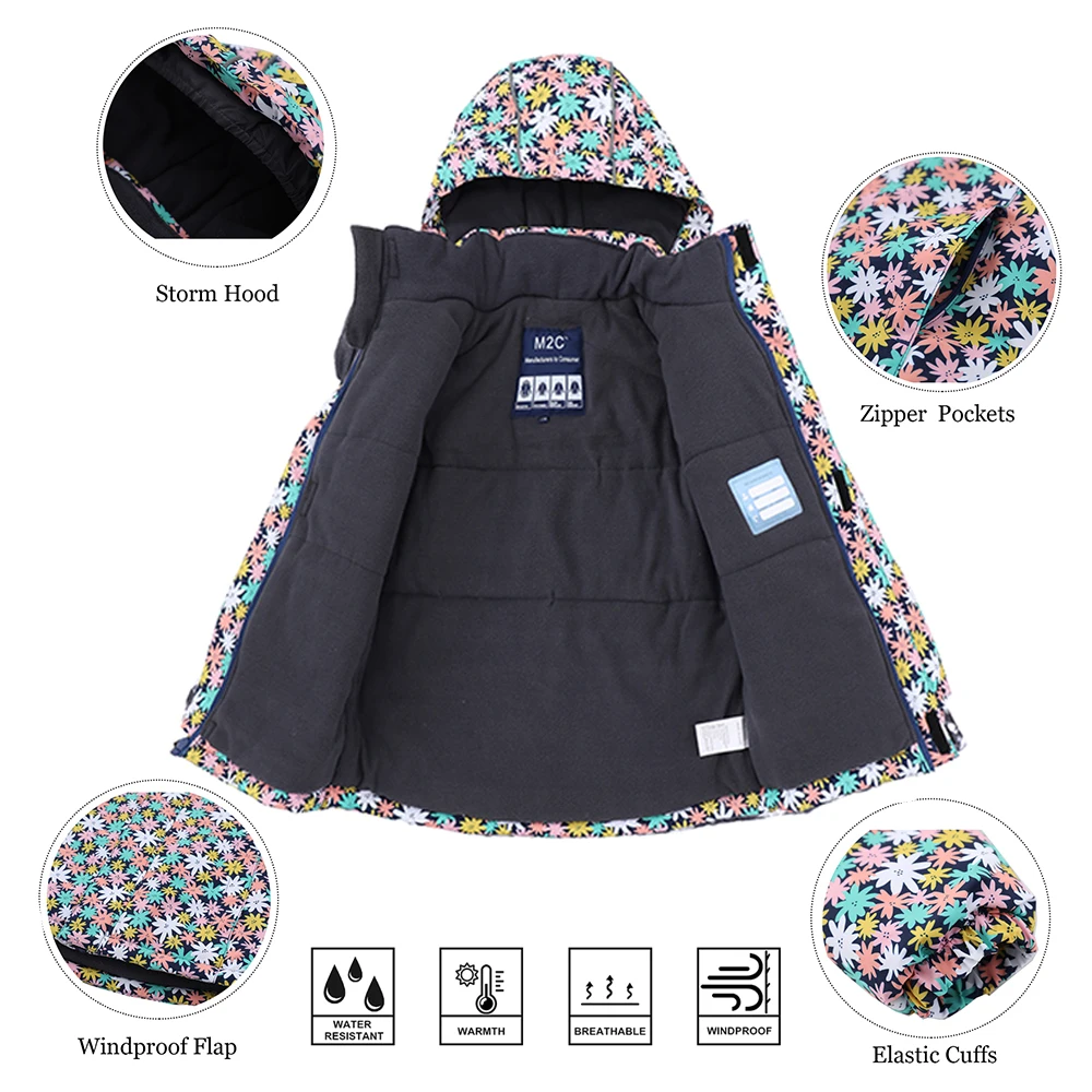3-12T Kids Girls Boys Ski Suits Snowboard Coat Pant Waterproof Windproof Warm Children Outdoor Sportwear Snowboard Skiing Suit 5 3-12T Kids Girls Boys Ski Suits Snowboard Coat Pant Waterproof Windproof Warm Children Outdoor Sportwear Snowboard Skiing Suit - Image 5