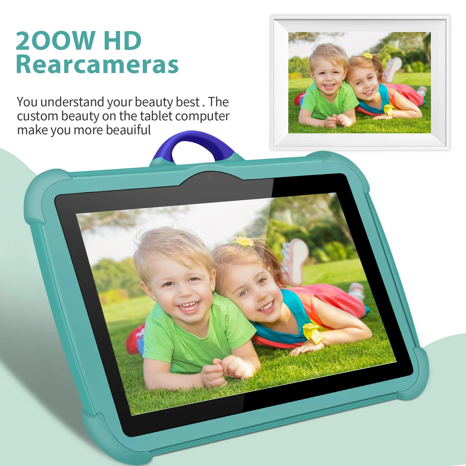7 Inch Kids Tablet PC with Android 13 Quad Core 4GB RAM 64GB ROM Educational Learning Children's Favorite Cheap Simple Design 4 7 Inch Kids Tablet PC with Android 13 Quad Core 4GB RAM 64GB ROM Educational Learning Children's Favorite Cheap Simple Design - Image 4