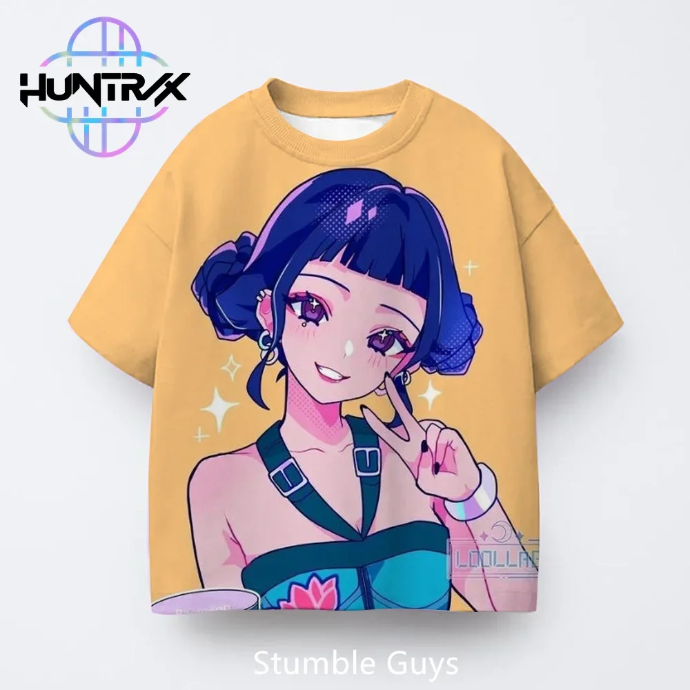 Summer Casual Fashion Kids Kpop Demon Hunters 3D Cartton Short Sleeve Boys Girls T-Shirt Anime Clothes 6 Summer Casual Fashion Kids Kpop Demon Hunters 3D Cartton Short Sleeve Boys Girls T-Shirt Anime Clothes - Image 6