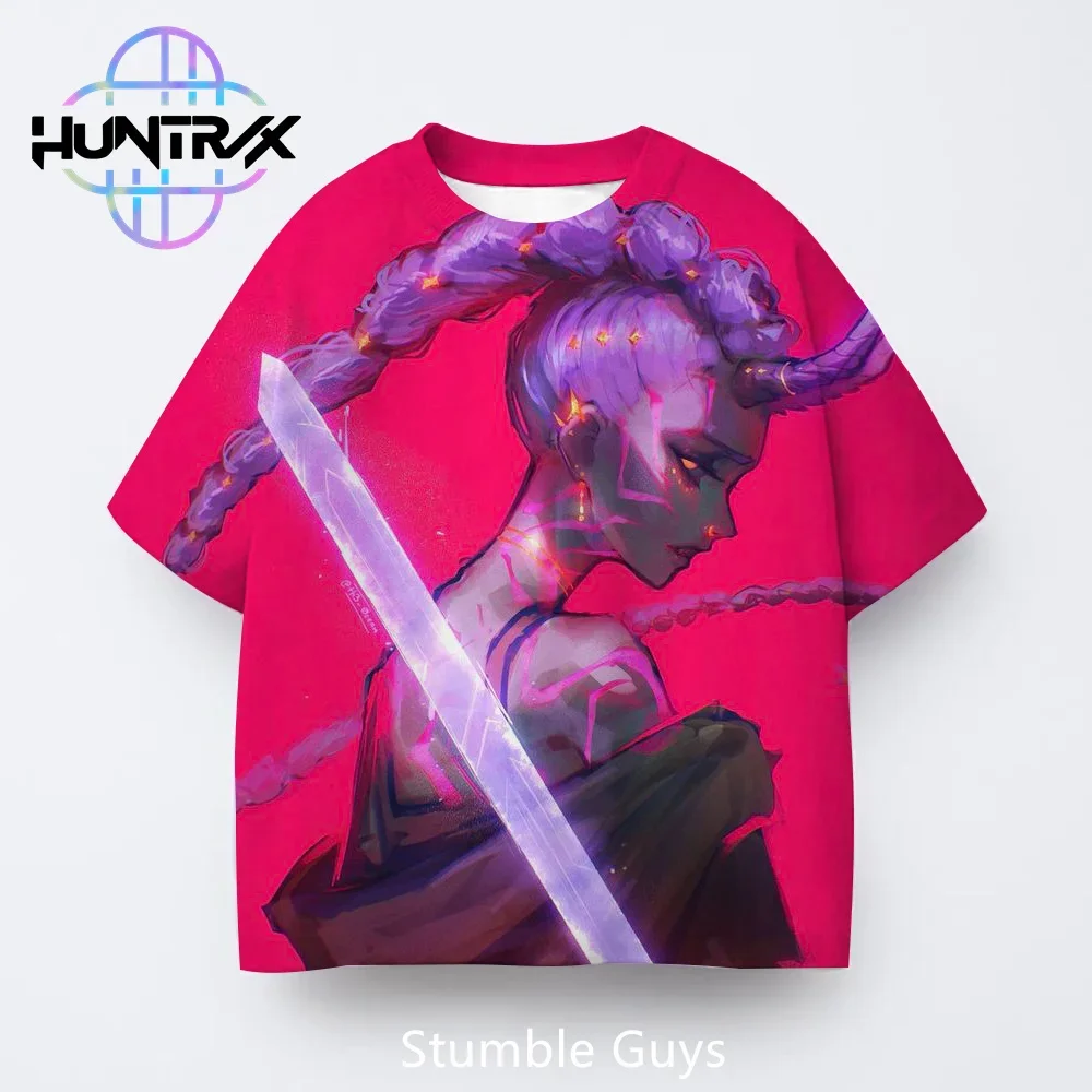 Summer Casual Fashion Kids Kpop Demon Hunters 3D Cartton Short Sleeve Boys Girls T-Shirt Anime Clothes 18 Summer Casual Fashion Kids Kpop Demon Hunters 3D Cartton Short Sleeve Boys Girls T-Shirt Anime Clothes - Image 18