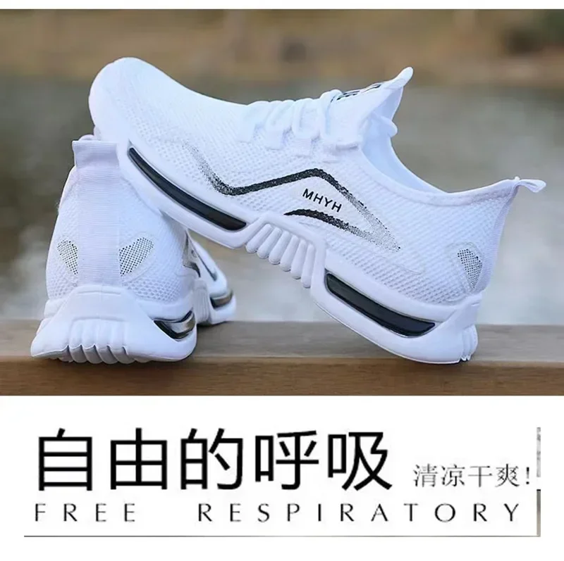 Men Shoes Slip on Fashion Sneakers Male Sport Running Shoes Breathable Gym Training Walking Tennis Shoes Non Slip Workout Flats 3 Men Shoes Slip on Fashion Sneakers Male Sport Running Shoes Breathable Gym Training Walking Tennis Shoes Non Slip Workout Flats - Image 3