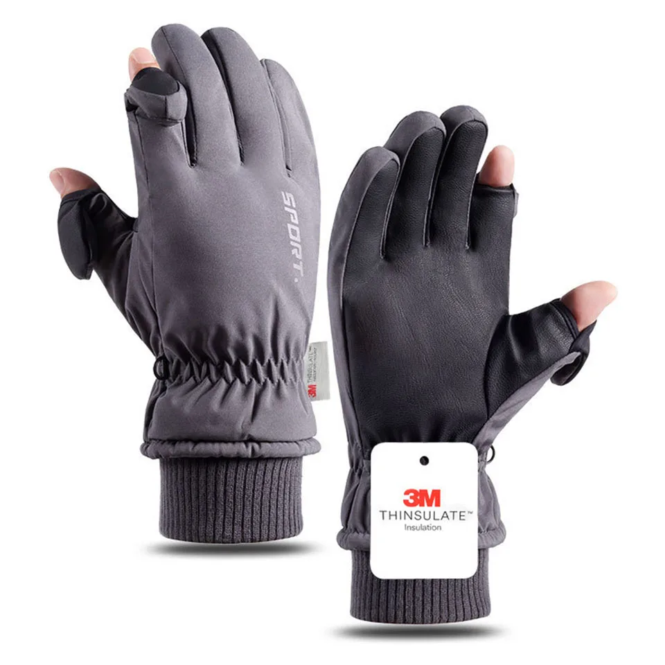 NOFOXO Winter Thermal Skiing Gloves Waterproof Touch Screen Gloves Outdoor Sports Warm Cycling Fishing Running Gloves Men Women 9 NOFOXO Winter Thermal Skiing Gloves Waterproof Touch Screen Gloves Outdoor Sports Warm Cycling Fishing Running Gloves Men Women - Image 9