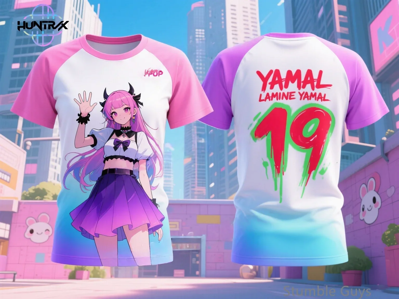 Summer Casual Fashion Kids Kpop Demon Hunters 3D Cartton Short Sleeve Boys Girls T-Shirt Anime Clothes 7 Summer Casual Fashion Kids Kpop Demon Hunters 3D Cartton Short Sleeve Boys Girls T-Shirt Anime Clothes - Image 7