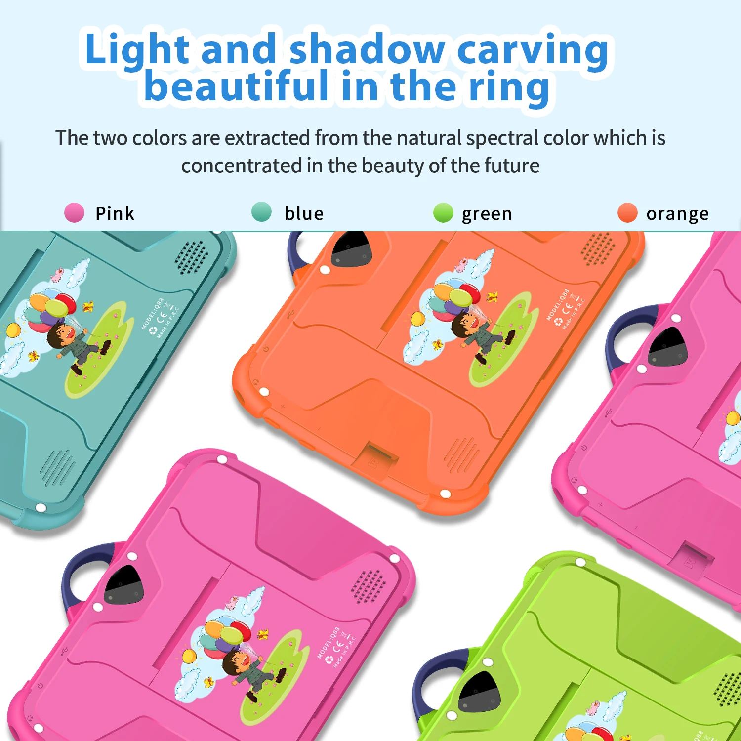 7 Inch Kids Tablet PC with Android 13 Quad Core 4GB RAM 64GB ROM Educational Learning Children's Favorite Cheap Simple Design 6 7 Inch Kids Tablet PC with Android 13 Quad Core 4GB RAM 64GB ROM Educational Learning Children's Favorite Cheap Simple Design - Image 6