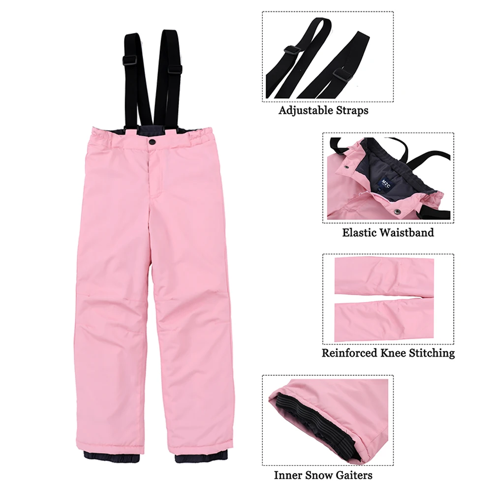 3-12T Kids Girls Boys Ski Suits Snowboard Coat Pant Waterproof Windproof Warm Children Outdoor Sportwear Snowboard Skiing Suit 6 3-12T Kids Girls Boys Ski Suits Snowboard Coat Pant Waterproof Windproof Warm Children Outdoor Sportwear Snowboard Skiing Suit - Image 6